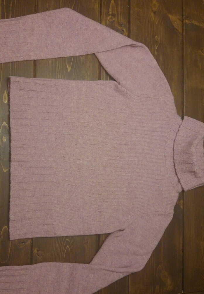 J. Crew Pink wool sweater -size small